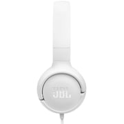 JBL Tune 520C USB-C Hi-Res Wired On-ear Headphones White