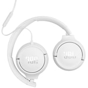JBL Tune 520C USB-C Hi-Res Wired On-ear Headphones White