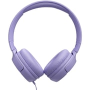 JBL Tune 520C USB-C Hi-Res Wired On-ear Headphones Purple