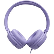 JBL Tune 520C USB-C Hi-Res Wired On-ear Headphones Purple