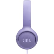 JBL Tune 520C USB-C Hi-Res Wired On-ear Headphones Purple