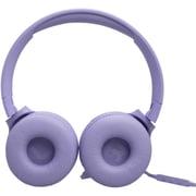 JBL Tune 520C USB-C Hi-Res Wired On-ear Headphones Purple
