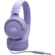 JBL Tune 520C USB-C Hi-Res Wired On-ear Headphones Purple