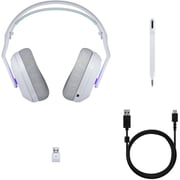 Logitech G522 Lightspeed Wireless Over Ear Gaming Headphone White - 981-001550