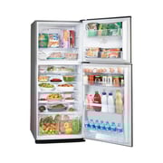 Tornado 355 Liter Refrigerator No Frost , Dark Stainless, RF-40FT-DST