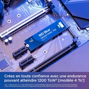 Western Digital Internal Solid State Drive PCle 1TB Blue - WDS100T4B0E