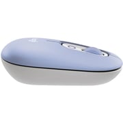 Logitech Pop Icon Keyboard & Mouse Lilac/Off White - 920-013043