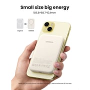 Ugreen 5000C Mini Magnetic Wireless Power Bank 5000mAh White - PB560