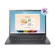 Acer Aspire 14 AI (2025) Copilot+PC - 2nd Series / Intel Core Ultra 9-288V / 14inch WUXGA / 1TB SSD / 32GB RAM / Windows 11 Home / English & Arabic Keyboard / Steel Gray / Middle East Version - [A14-52MT-99JC]