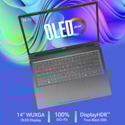 Acer Aspire 14 AI (2025) Copilot+PC - 2nd Series / Intel Core Ultra 9-288V / 14inch WUXGA / 1TB SSD / 32GB RAM / Windows 11 Home / English & Arabic Keyboard / Steel Gray / Middle East Version - [A14-52MT-99JC]