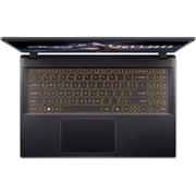 Acer Nitro V 15 Gaming (2025) Laptop - 2nd Series / Intel Core 7-240H / 15.6inch FHD / 512GB SSD / 16GB RAM / 6GB NVIDIA GeForce RTX 3050 Graphics / Windows 11 Home / English & Arabic Keyboard / Obsidian Black / Middle East Version - [ANV15-52-78GY]