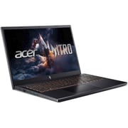Acer Nitro V 15 Gaming (2025) Laptop - 2nd Series / Intel Core 7-240H / 15.6inch FHD / 512GB SSD / 16GB RAM / 6GB NVIDIA GeForce RTX 4050 Graphics / Windows 11 Home / English & Arabic Keyboard / Obsidian Black / Middle East Version - [ANV15-52-73BR]