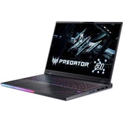 Acer Predator Helios 18 AI Gaming (2025) Laptop - 2nd Series / Intel Core Ultra 9-275HX / 18inch WQXGA / 1TB SSD / 96GB RAM / 16GB NVIDIA GeForce RTX 5080 / Windows 11 Pro / English & Arabic Keyboard / Black / Middle East Version - [PH18-73-99JN]