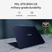 Asus Laptop (2025) Copilot+ PC- 1st Series / Intel Core 7-150U / 14inch WQXGA / 1TB SSD / 32GB RAM / Shared Intel UHD Graphics / Windows 11 Pro / English & Arabic Keyboard / Black / Middle East Version - [B9403CVAR-C7321TB0X]