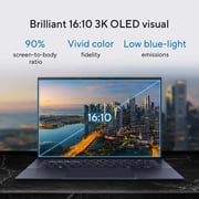 Asus Laptop (2025) Copilot+ PC- 1st Series / Intel Core 7-150U / 14inch WQXGA / 1TB SSD / 32GB RAM / Shared Intel UHD Graphics / Windows 11 Pro / English & Arabic Keyboard / Black / Middle East Version - [B9403CVAR-C7321TB0X]