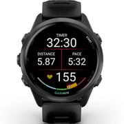 Garmin Forerunner 570 Smartwatch Slate Grey Aluminium with Translucent Black Band - 010-02970-00