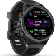 Garmin Forerunner 570 Smartwatch Slate Grey Aluminium with Translucent Black Band - 010-02970-00