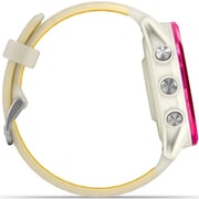 Garmin Forerunner 570 Smartwatch Raspberry Aluminium with Translucent Bone/Mango Band - 010-02970-02