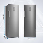 Midea Upright Freezer 238L Silver - MDRU333FEE46AE
