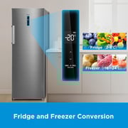 Midea Upright Freezer 238L Silver - MDRU333FEE46AE