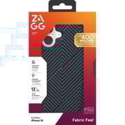 Zagg London Snap Case Navy Gold iPhone 16 - 702315190
