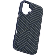Zagg London Snap Case Navy Gold iPhone 16 - 702315190