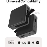 Zagg 4 Port Hub Grey/Black - 109913194