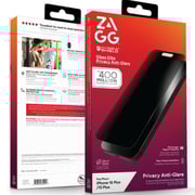 Zagg Invisibleshield Privacy Screen Protector Black iPhone 16 Plus - 200116553