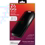 Zagg Invisibleshield Privacy Screen Protector Black iPhone 16 Pro Max - 200116555