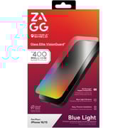 Zagg Invisibleshield Glass Elite Visionguard Screen Protector Transparent iPhone 16 - 200116564