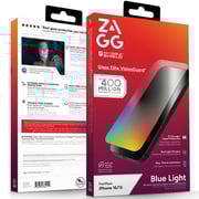 Zagg Invisibleshield Glass Elite Visionguard Screen Protector Transparent iPhone 16 - 200116564