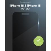 Zagg Invisible Shield Privacy Screen Protector Black iPhone 16 - 200116552