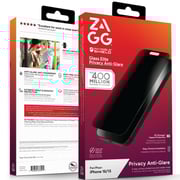 Zagg Invisible Shield Privacy Screen Protector Black iPhone 16 - 200116552