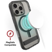 Zagg Santa Cruz Snap Case Black/Transparent iPhone 16 Pro - 702315503