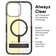 Zagg Santa Cruz Snap Case Black/Transparent iPhone 16 Pro - 702315503