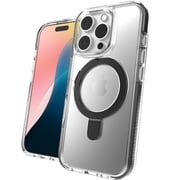 Zagg Santa Cruz Snap Case Black/Transparent iPhone 16 Pro - 702315503