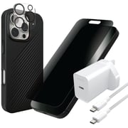 Zagg 5-in-1 Privacy Protect & Power Bundle iPhone 16 Pro - 100516592