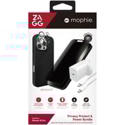 Zagg 5-in-1 Privacy Protect & Power Bundle iPhone 16 Pro - 100516592