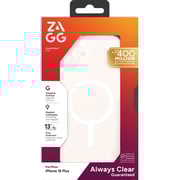 Zagg Crystal Palace Snap Clear Case Transparent iPhone 16 Plus - 702315043