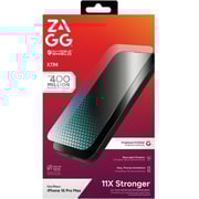 Zagg Invisibleshield Glass Xtr4 Screen Protector Transparent iPhone 16 Pro Max - 200116563