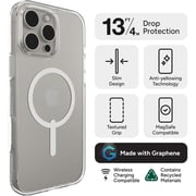 Zagg Crystal Palace Snap Clear Case Transparent iPhone 16 Pro Max -702315045