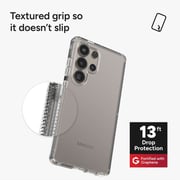 Zagg Crystal Palace Clear Case Transparent Samsung Galaxy S25 Ultra - 702317275