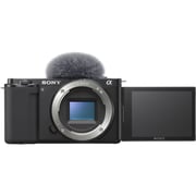 Sony ZV-E10 Interchangeable Lens Vlog Camera Black With Vlogging Accessories - ILCEZVE10LB