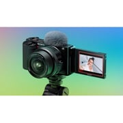 Sony ZV-E10 Interchangeable Lens Vlog Camera Black With Vlogging Accessories - ILCEZVE10LB