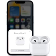 Green Lion Wireless Earbuds 3 White - GNTWIRGNBUD3