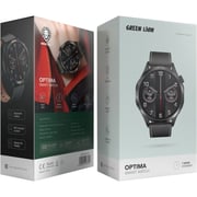 Green Lion Optima Smartwatch Black - GNOPTSWTCHBK