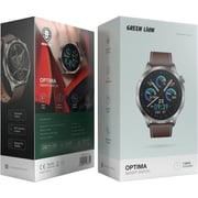Green Lion Optima Smartwatch Silver - GNOPTSWTCHSL