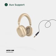 Green Lion Sunstone Wireless On Ear Headset Titanium - GNSUNHDGNDTI