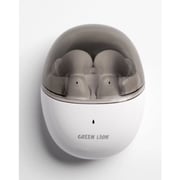 Green Lion Athens Wireless Earbuds White - GNATHNSTWSWH