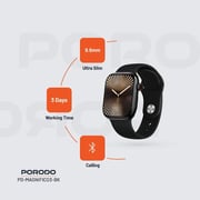 Porodo Magnifico 3 Smartwatch Black - PD-MAGNIFICO3-BK